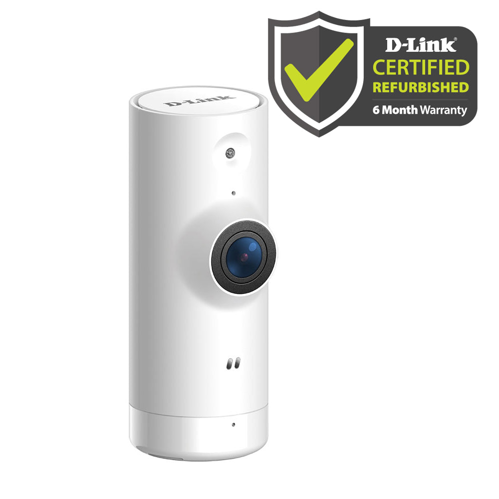 D-Link [Certified Refurbished] mydlink Mini HD Wi-Fi Camera - DCS-8000LH/RE