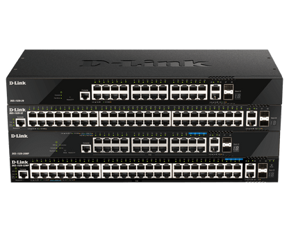 52-Port Layer 3 Stackable Smart Managed Switch - DGS-1520-52