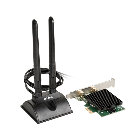 D-Link AX3000 Wi-Fi 6 PCle Adapter with Bluetooth 5.1 - DWA-X3000