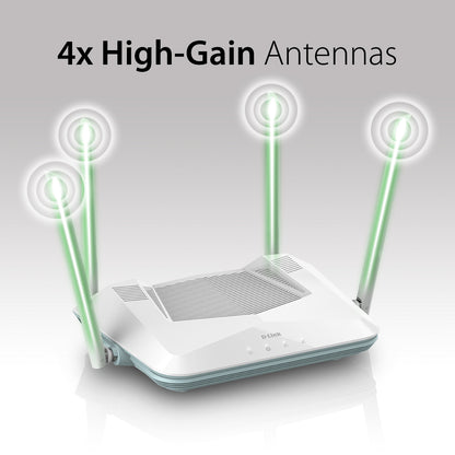 D-Link EAGLE PRO AI AX3200 Smart WiFi 6 Router - (R32)